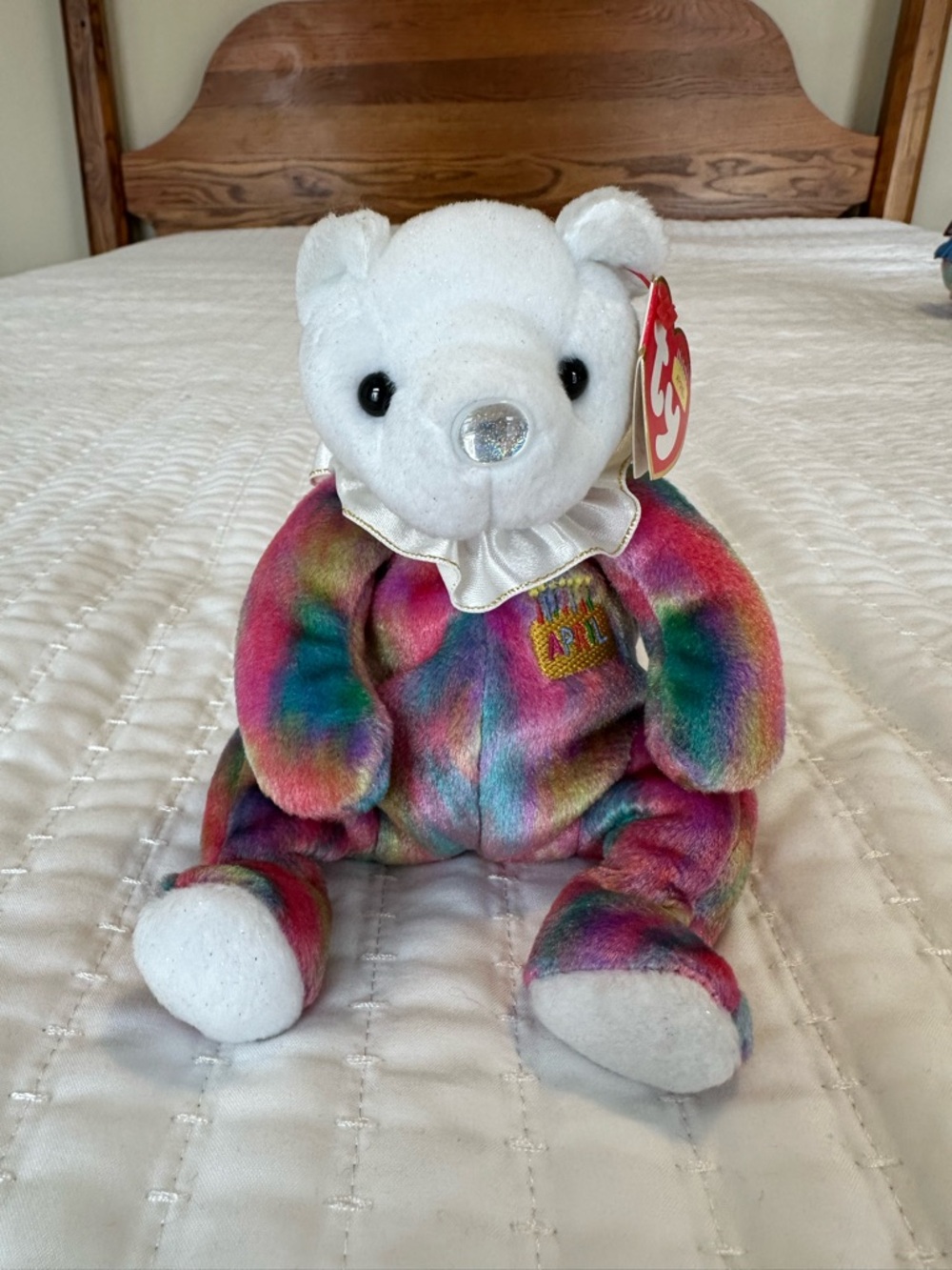 April Birthday Month Beanie Baby Bear